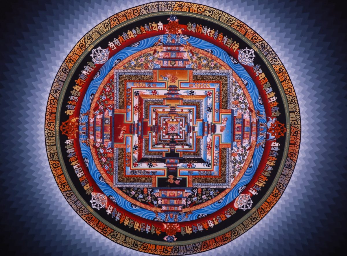Cosmic Harmony Kalachakra Thangka