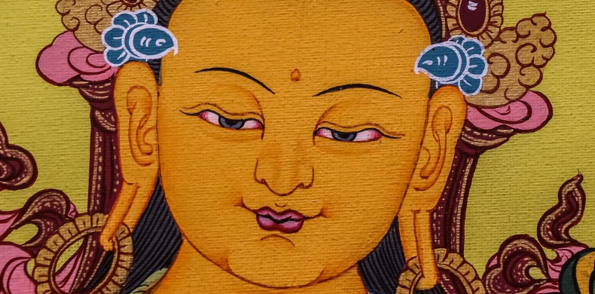 Manjushri Bodhisattva Thangka