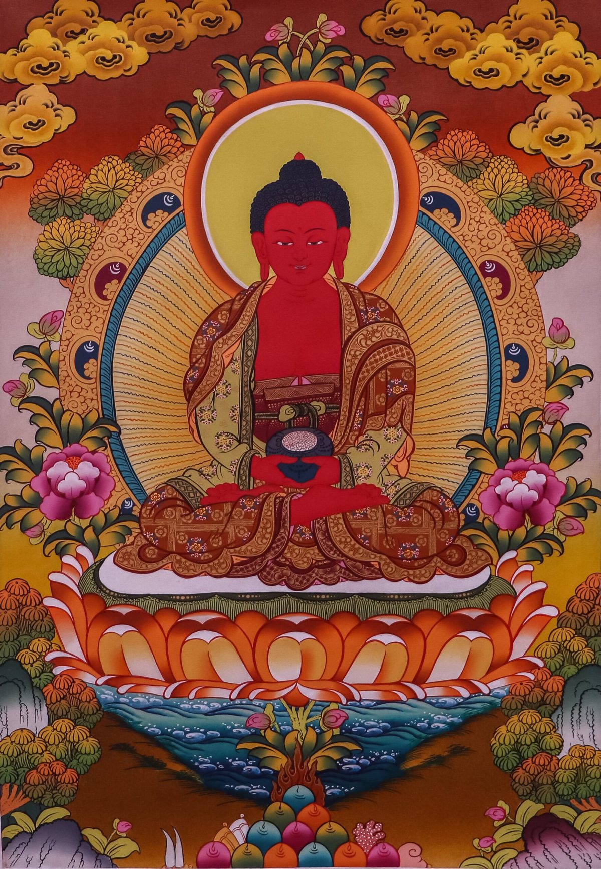 Amitabha Buddha Thangka