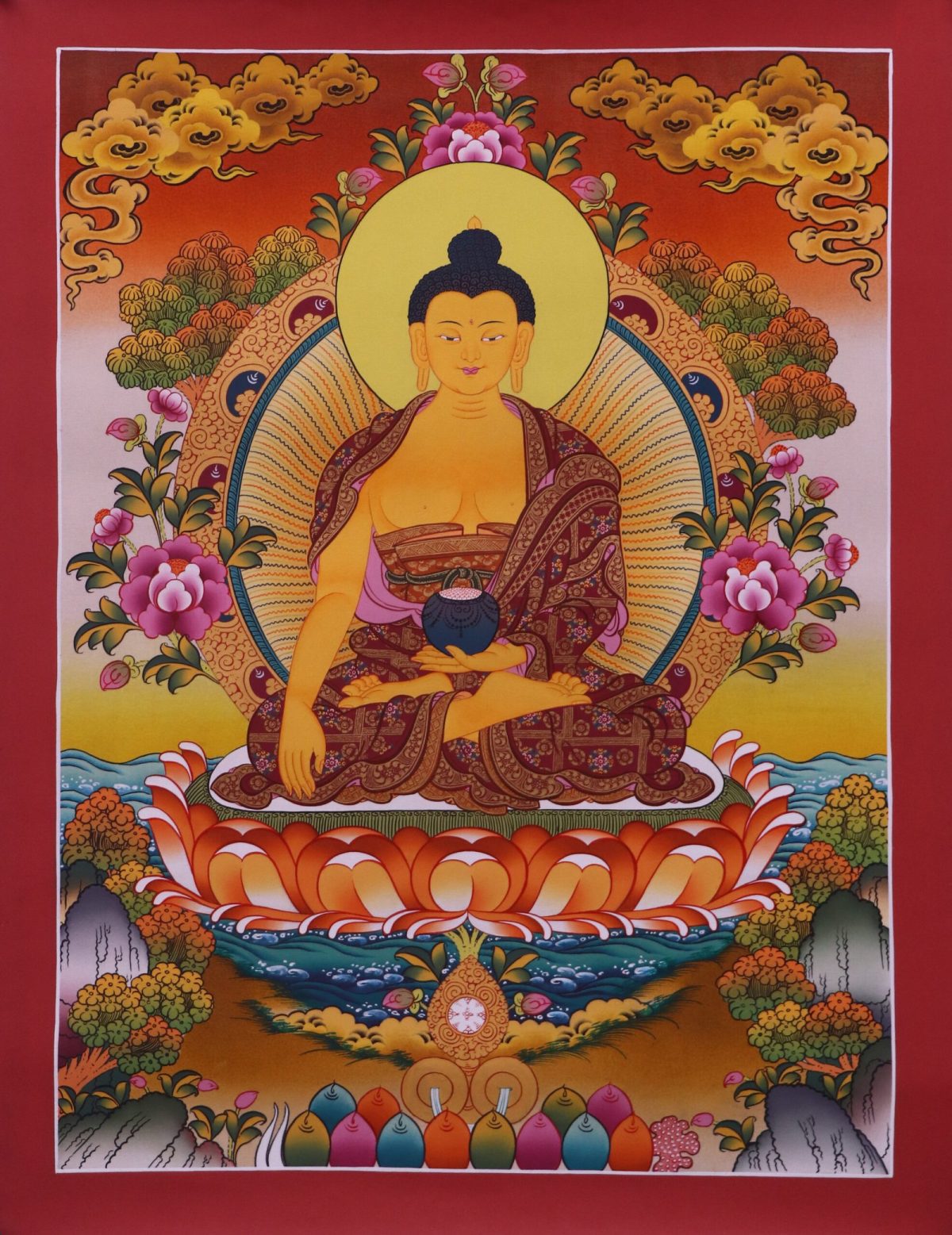 Shakyamuni Buddha Thangka