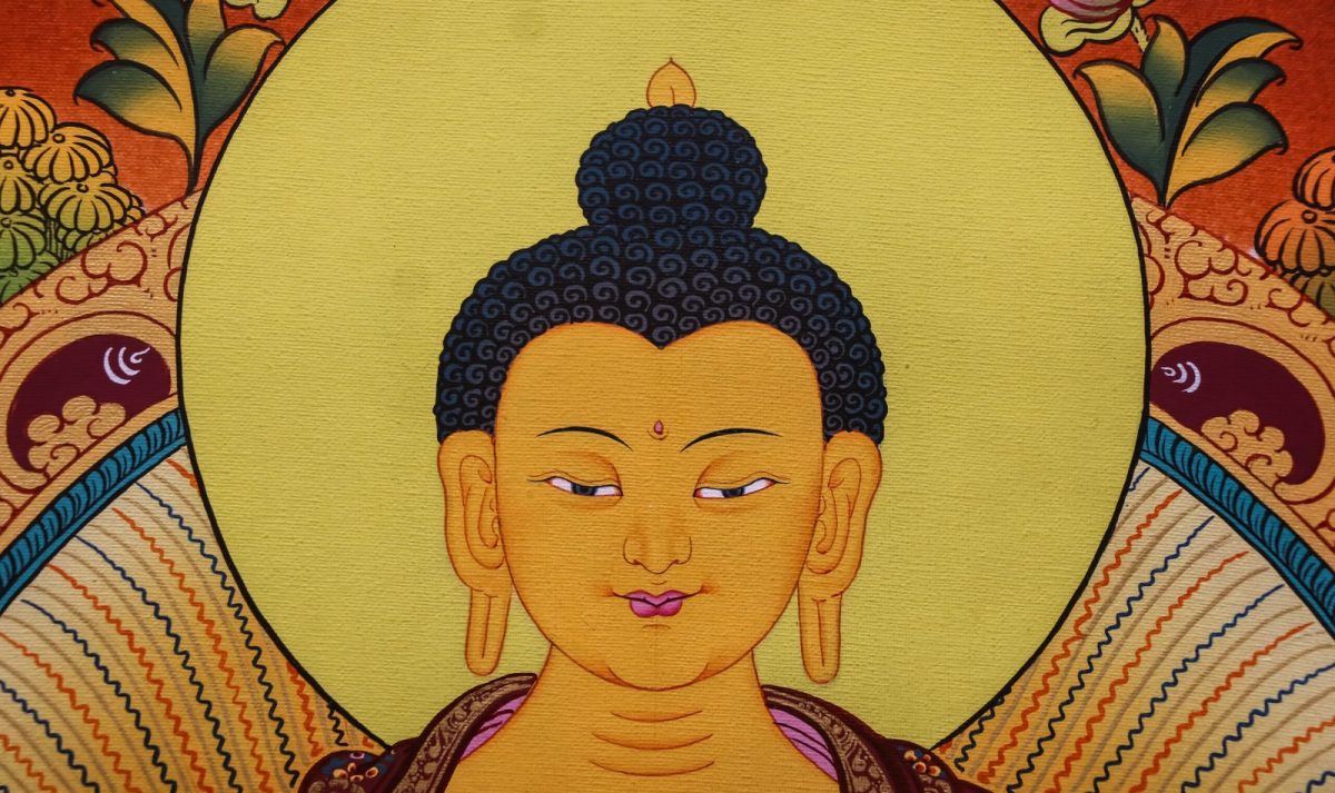 Shakyamuni Buddha Thangka