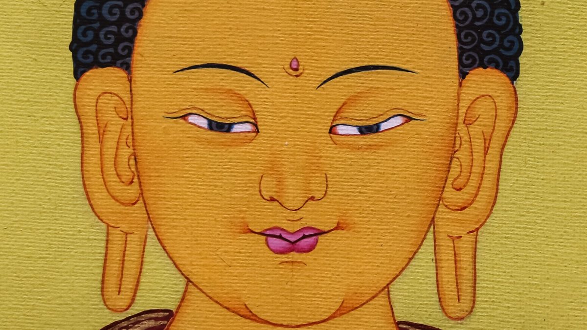 Shakyamuni Buddha Thangka