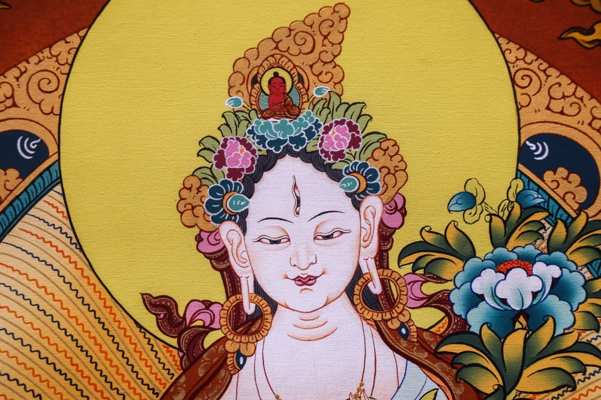 White Tara Thangka