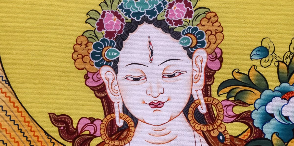 White Tara Thangka