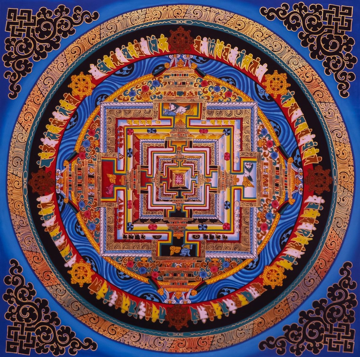 Kalachakra Mandala Thangka