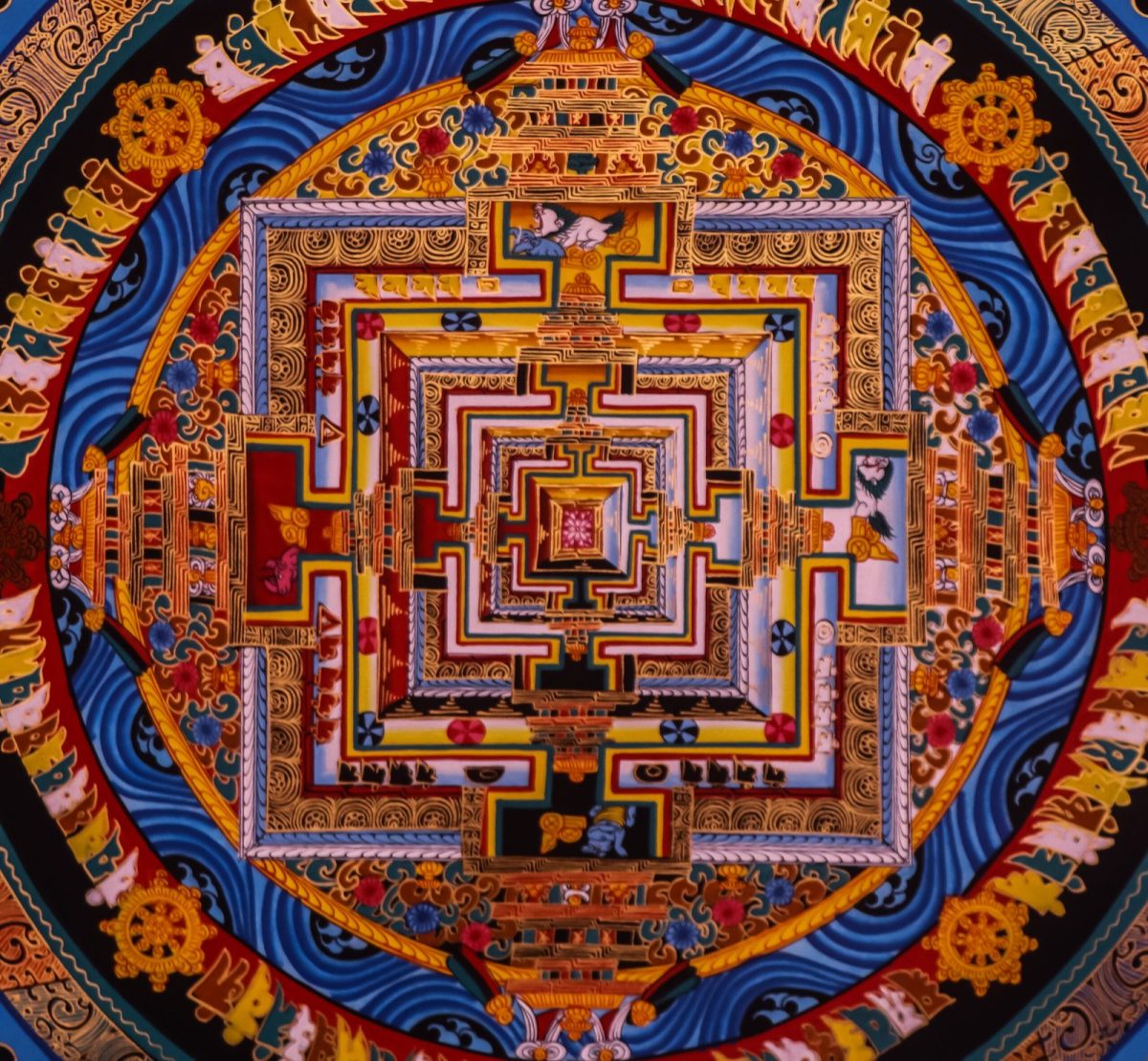 Kalachakra Mandala Thangka